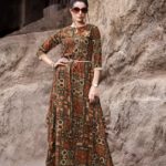 PATLANI TURN IN designer full length gown for home and casual wear