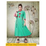 PATLANI Manas-Dhiya-vol-1 Heavy Full Length Gown Collection for Home & Party wear