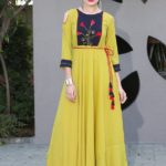 PATLANI Designer Rayon Gowns designer for home and casual wear