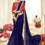 PATLANI KALISTA BLOSSOM designer saree for festive and wedding wear