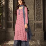 PATLANI Mohini 47006 designer heavy kurtis with plazzo for festive and wedding wear
