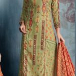 PATLANI BAHANI designer full length suit for home and casual wear