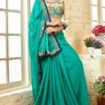 PATLANI KALISTA BLOSSOM designer saree for festive and wedding wear