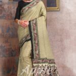 PATLANI APPLE KALAMKARI VOL 4 designer saree for home and casual wear