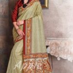 PATLANI APPLE KALAMKARI VOL 4 designer saree for home and casual wear