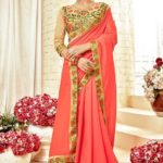 PATLANI KALISTA BLOSSOM designer saree for festive and wedding wear