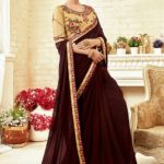 PATLANI KALISTA BLOSSOM designer saree for festive and wedding wear