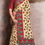 PATLANI APPLE KALAMKARI VOL 4 designer saree for home and casual wear
