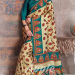 PATLANI APPLE KALAMKARI VOL 4 designer saree for home and casual wear