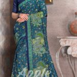 PATLANI APPLE KALAMKARI VOL 4 designer saree for home and casual wear