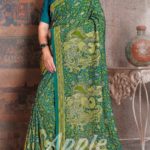 PATLANI APPLE KALAMKARI VOL 4 designer saree for home and casual wear