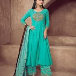 PATLANI BK5722 designer heavy kurtis & salwar with plazzo for festive and wedding wear